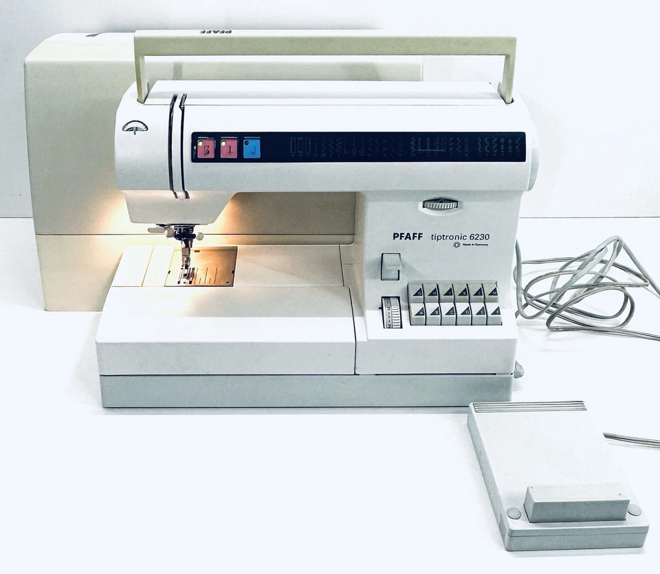 Pfaff Tiptronic 6230 mit  IDT-system Nähmaschine funktioniert  aber als Defekt! - Image 4 of 4