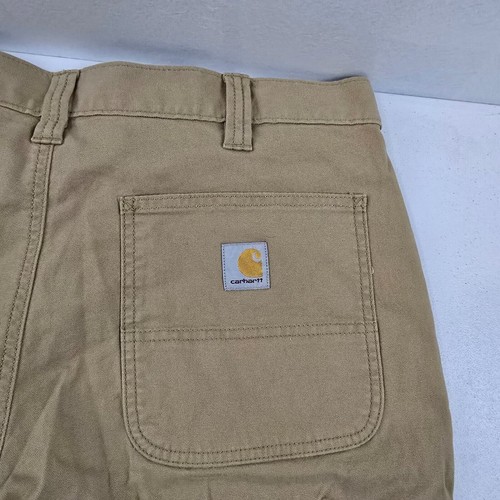 NWT Carhartt rugged flex canvas work pants 36x30 bn2291 102291 mens cargo - Picture 5 of 14