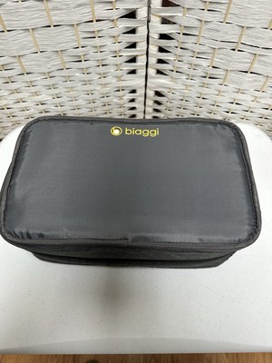 Biaggi Gray Zipsak Boost Carry On Foldable Wheeled Under Seat Expandable Bag