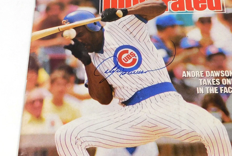 Andre Dawson Signed Sports Illustrated Magazine 7-20-87 Cubs JSA Auto - Image 2 of 3