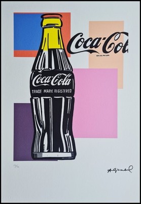 Andy Warhol Coca-Cola Signed Lithograph Art Print Limited #22/125