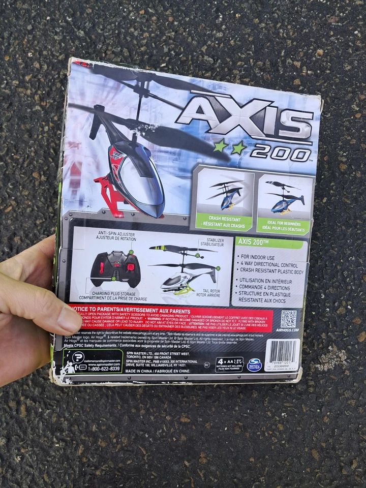 Airhogs Axis 200 Indoor Mini Controlled Helicopter - Image 4 of 4