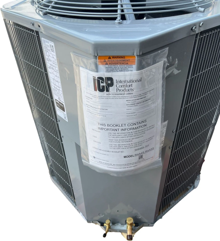 Aire acondicionado ICP 2 toneladas 15 SEER de una sola etapa R4A5S24AKAWA R410A Foto 4 de 4