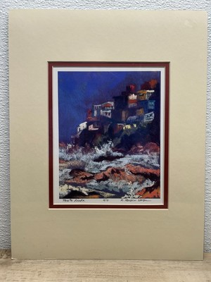 #ad #ad Fine Art quot;Pointa Lendaquot; Litho Print Original Signed By Mary Hansen Wolfe $29.99