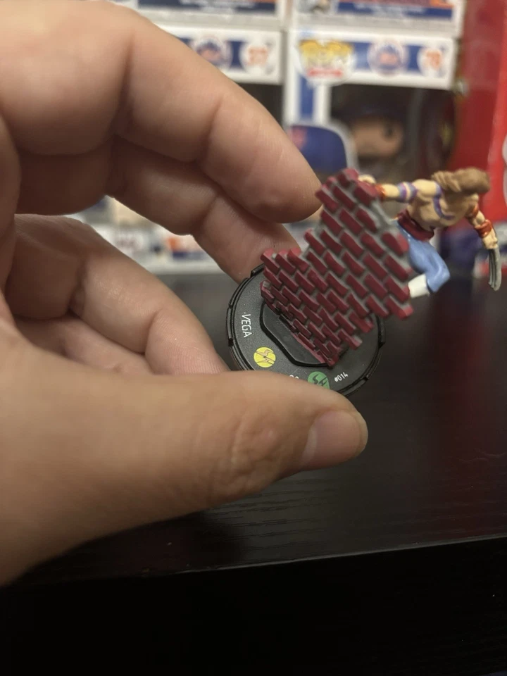 Street Fighter - Heroclix - Figura Vega #014 - Sin tarjeta - D1 Foto 3 de 4