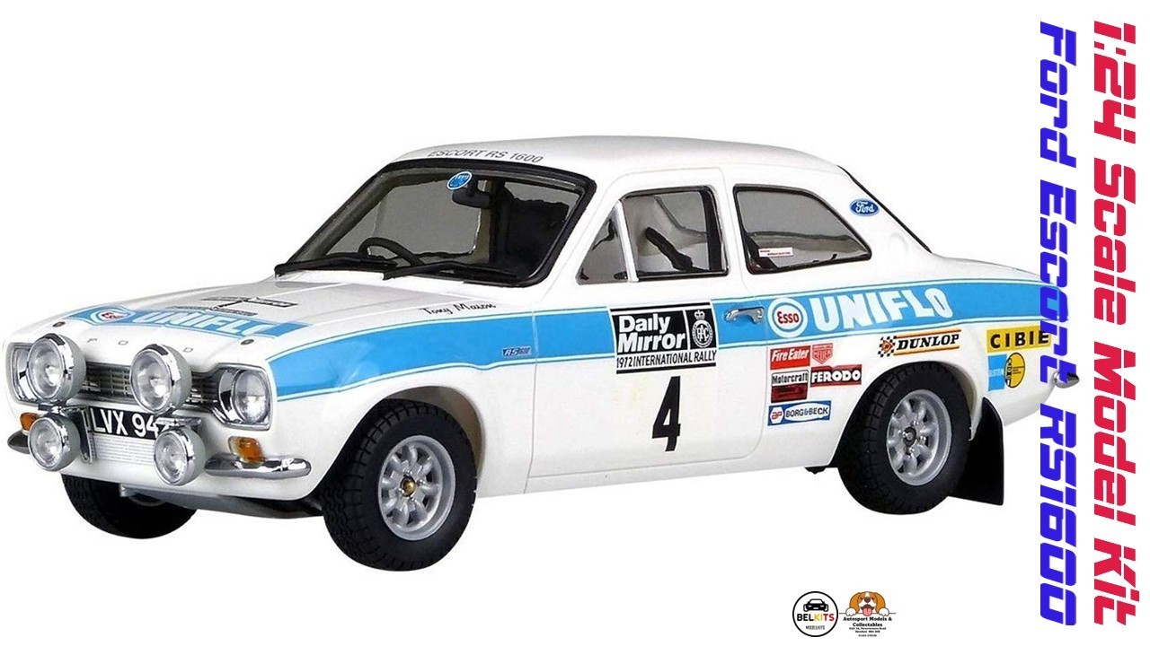 1/24 1972 RAC Rally Ford Escort RS1600 Mk1 Roger Clark kit by BelKits