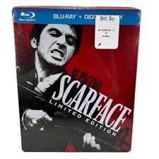 Scarface Limited Edition Blu Ray Al Pacino Movie Film Steelbook New