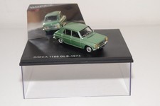 A40 1:43 NOREV SIMCA 1100 GLS 1973 METALLIC GREEN MINT BOXED VERY RARE!!!