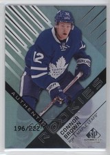 2016 SP Game Used Authentic Rookies Rainbow Player Age 196/222 Connor Brown um0