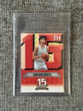 Cameron Boozer 1/1 2025 Leaf 15th Anniversary  Gold Red Proof Duke