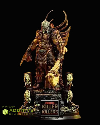 Grendel King Predator by FANART Figur Statue 1:6 Resin 3D Printed DIY Model Kit