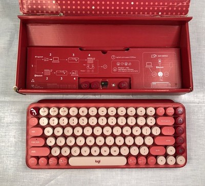 Logitech POP Keys Wireless Mechanical Emoji Keyboard MISSING ONE EMOJI key