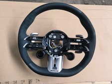 Mercedes Benz AMG Lenkrad original W465 W213 W238 W290 GT Alcanta LEDER Beheizt