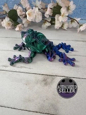 3D Printed Articulating Rose Frog (Cinderwing3D)