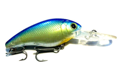 Lucky Craft Moonsault Crank CB-200 Wobbler, Crankbait, Kunstköder, 6cm, Floating