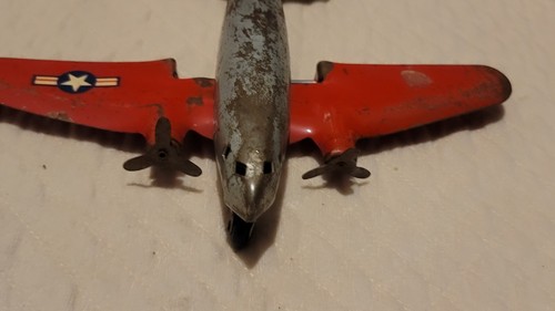 VINTAGE Wyandotte TIN TOY PLANE NICE 473-F - Picture 12 of 12
