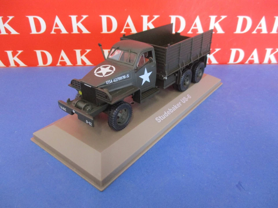 Die cast 1/43 Modellino Camion Studebaker US-6 1944 - Immagine 2 di 4