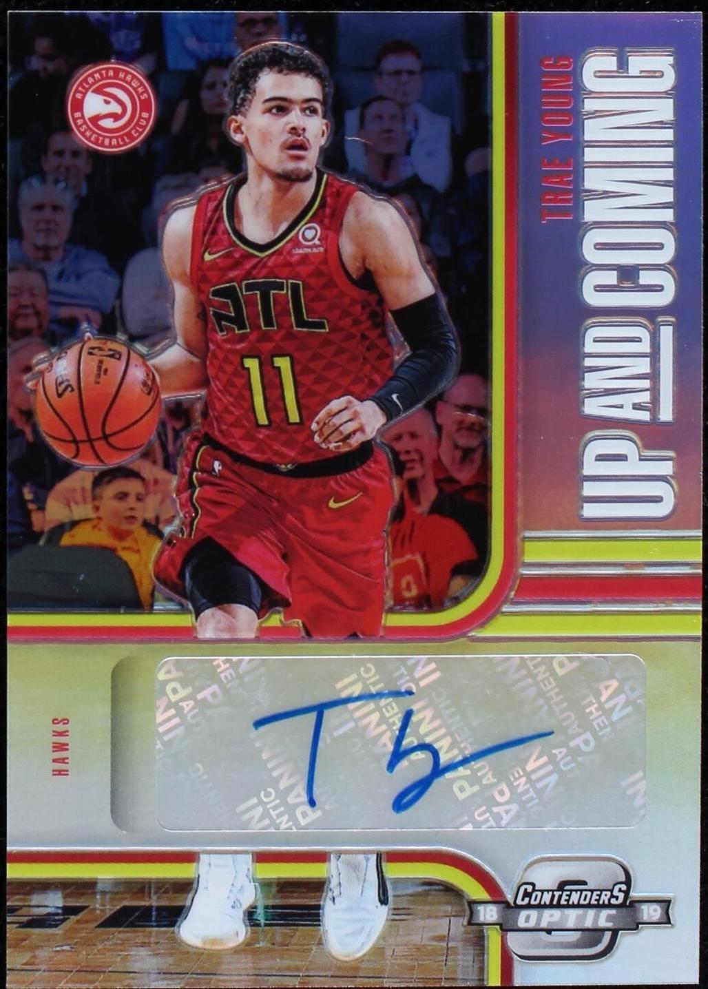 Trae Young Contenders Optic RC 鑑定済み Las mejores ofertas en Panini Contenders Optic Trae Young 2018-19