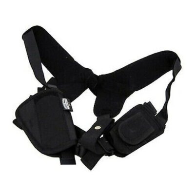Uncle Mike's Gun Pak Belt Pouch Holster – Nylon, Zipper Close, Concealed Carry For Off-Duty & Everyday
