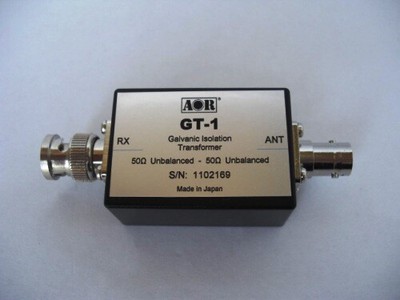 Trasformatore AOR GT-1 Isolamento Galvanico 50&Omega; &ndash; Soppressione Rumore 40kHz-30MHz