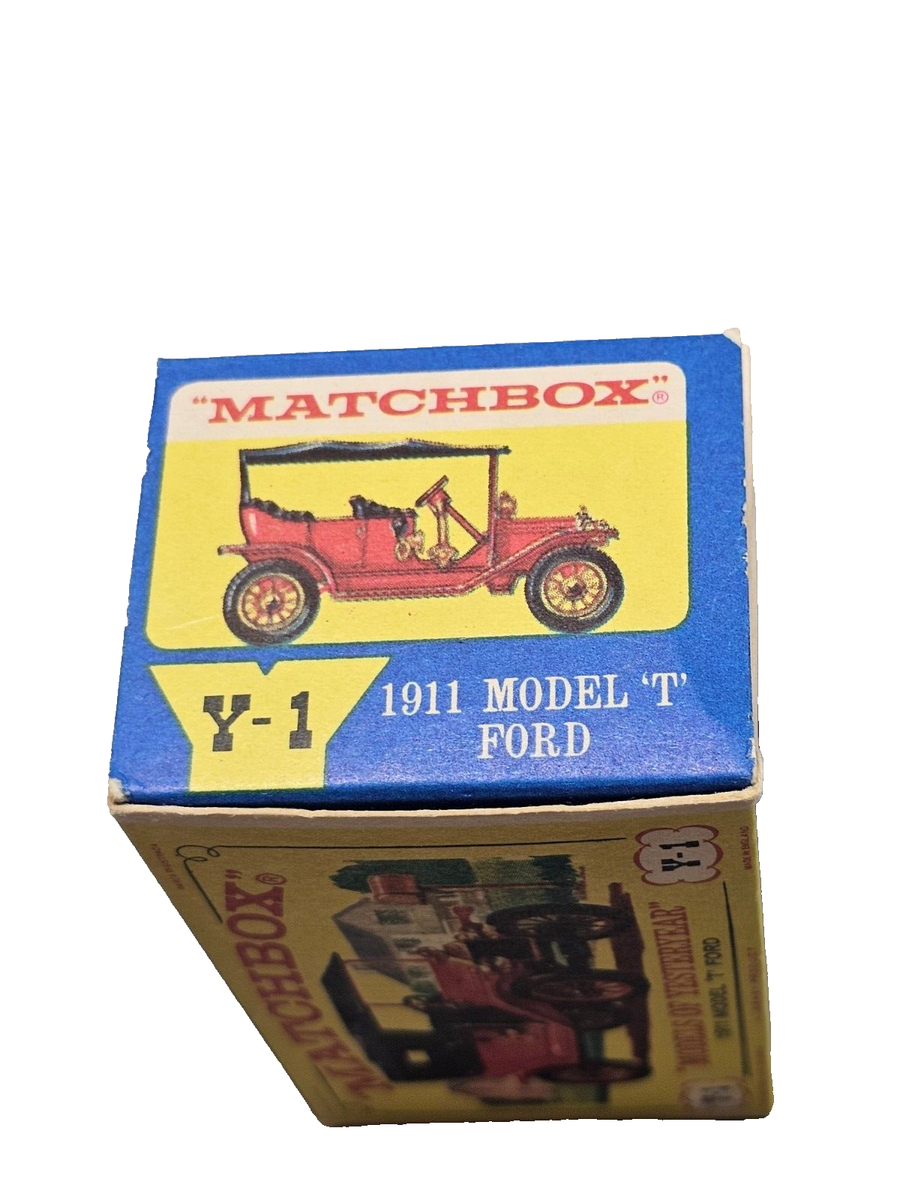 Matchbox Y-1 | *NOS* 1960s Models of Yesteryear 1911 Model T Ford