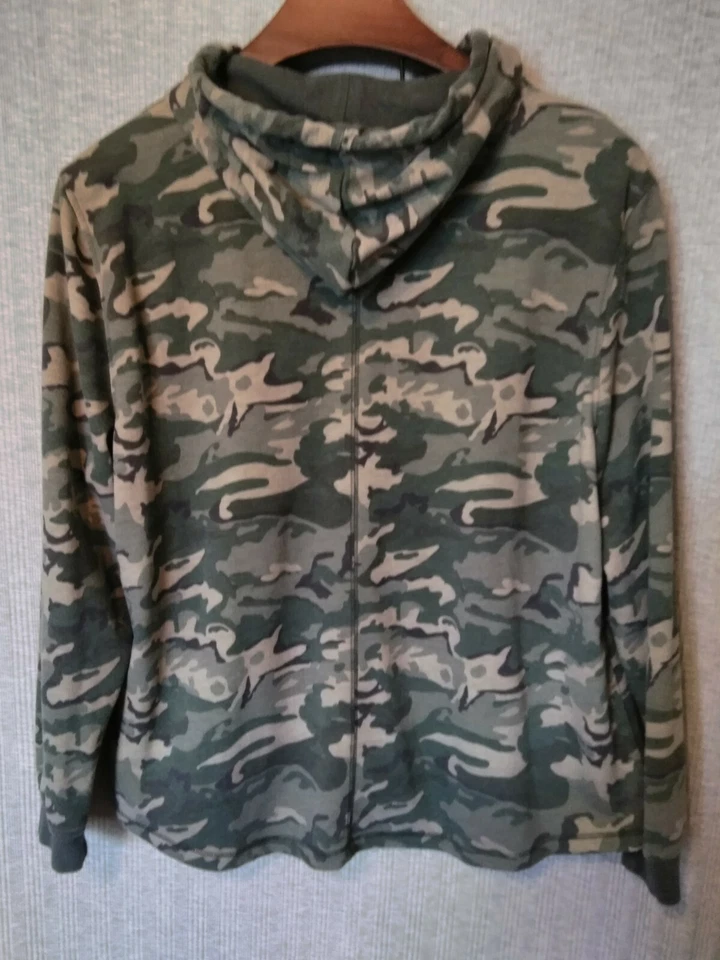 Legendary Whitetails Sudadera con Capucha Camuflada Manga Larga Cremallera Completa Logo Talla XXL Foto 4 de 4
