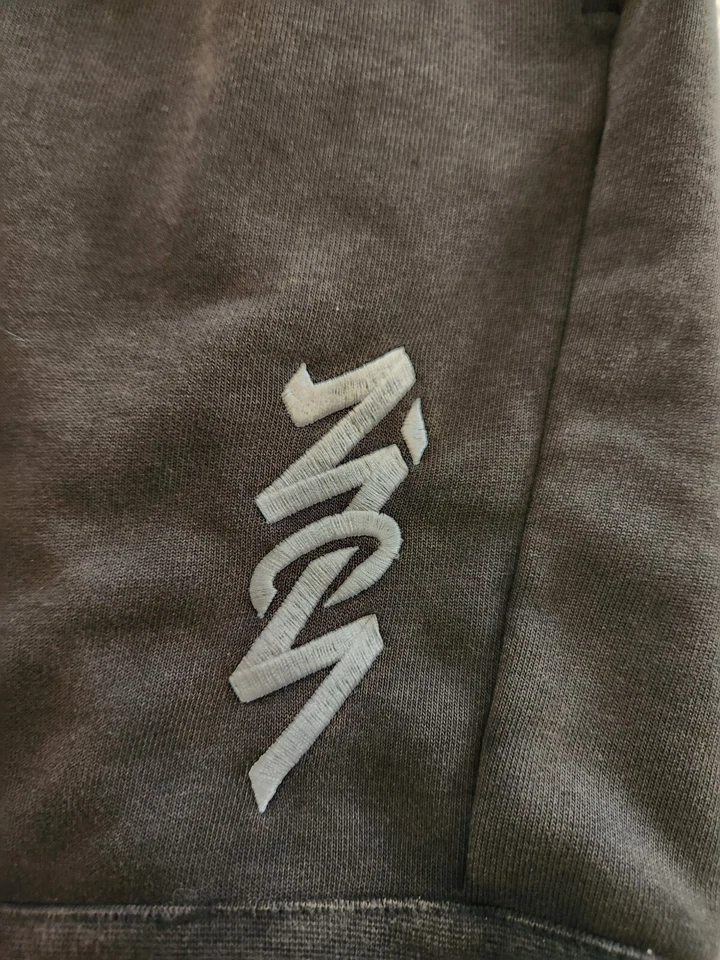 Pantalones Cortos Jordan Zion Talla L Dri-fit Tejido Oliva/Blanco. Foto 3 de 4