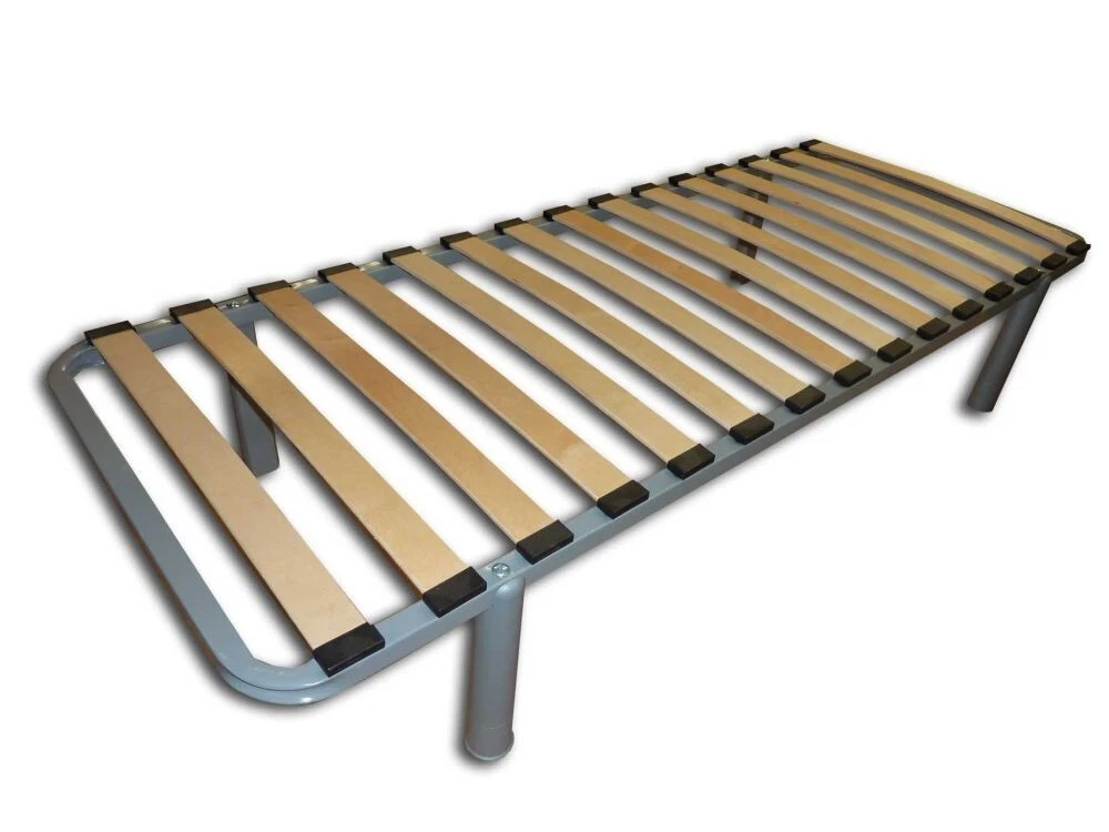 CARAVAN SINGLE BED FRAME 6FT X 2FT 1800MM X 610MM WITH FIXED LEGS