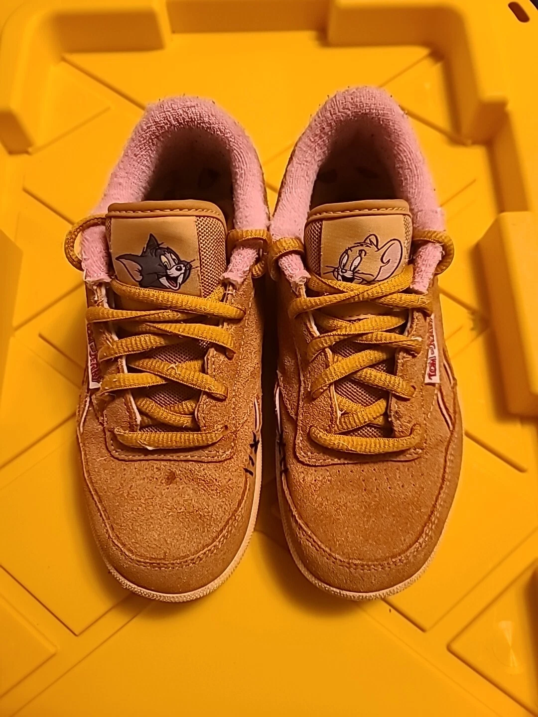 Scarpe da ginnastica basse Tom & Jerry marroni Reebok Club C Revenge taglia 1