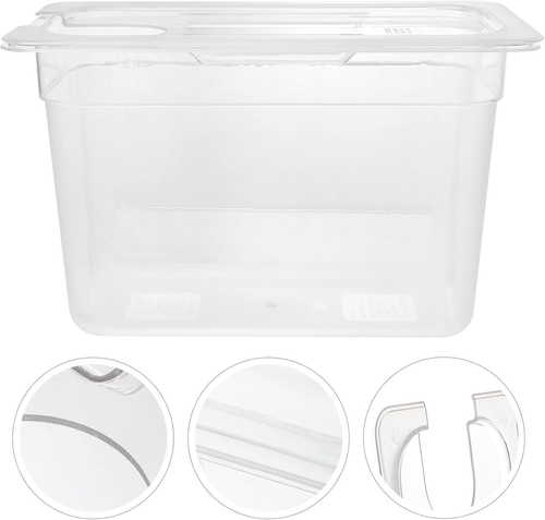 6L Slow Cooker Container Sous Vide Container with Lid Transparent Slow Cooking B - Picture 5 of 9