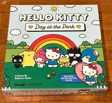 Hello Kitty Day at the Park Kickstarter Exclusive Edition Board Game NEW SEALED