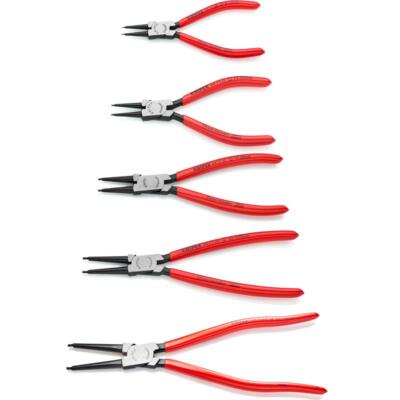 KNIPEX Sicherungsringzangen für Innenringe Atramentiert mit Kunststoff überzogen