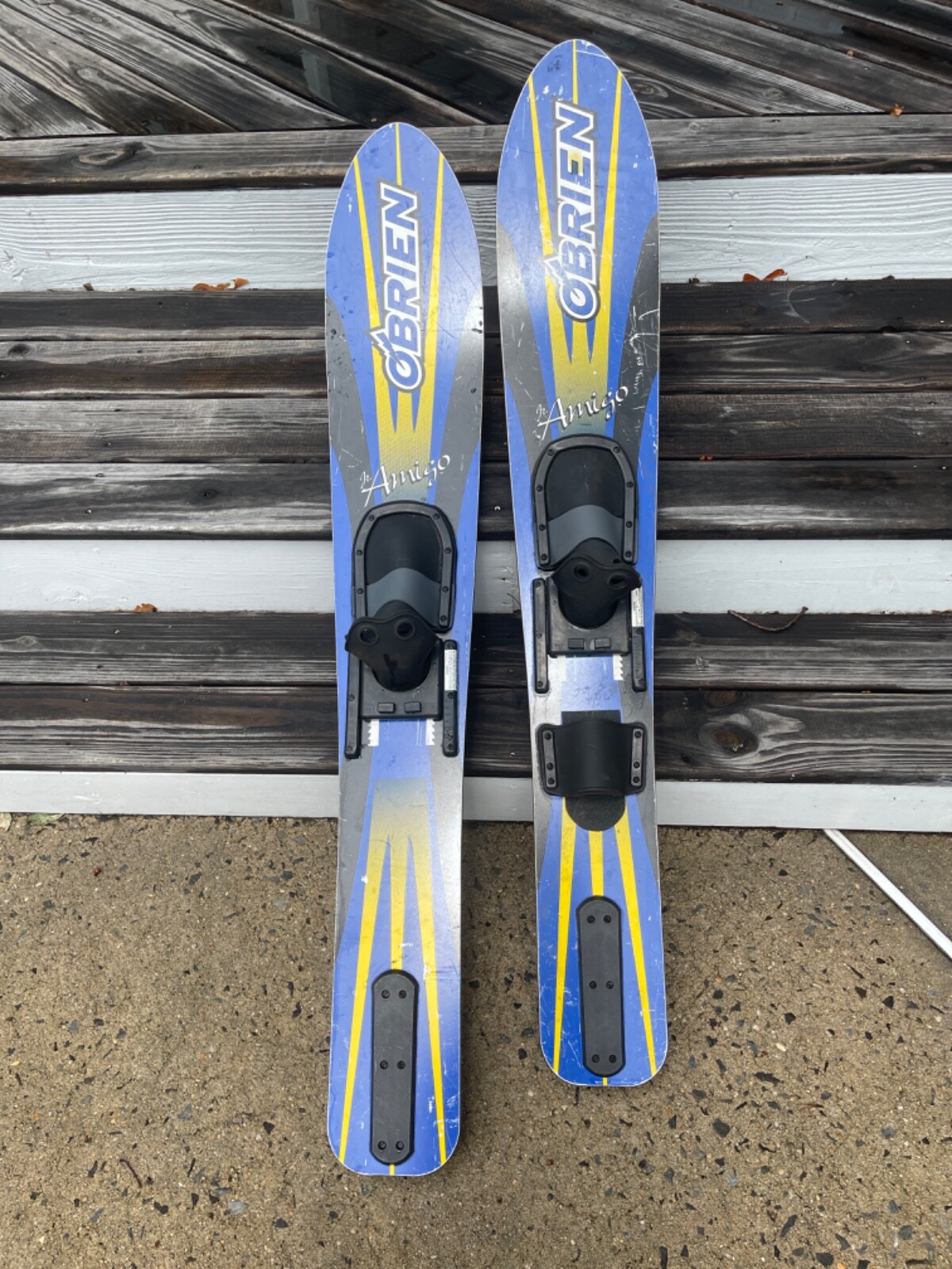 O'Brien Jr. Amigo Wide Tip Pair Kids Waterskis 52" Water Skies eBay