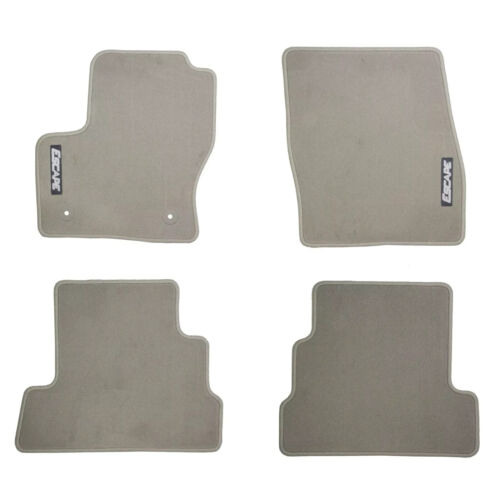 OEM NEW 2013-2019 Ford Escape 4 Floor Mats Carpet Light Stone Logo FJ5Z7813300AA