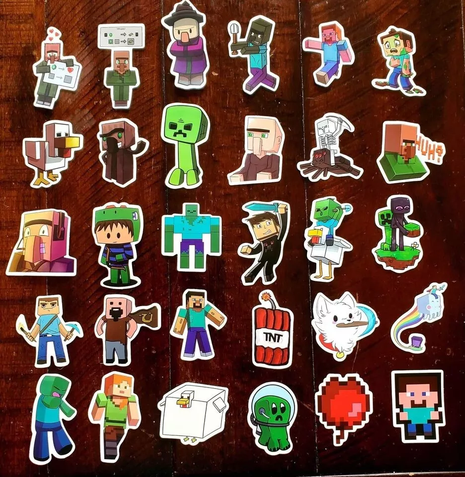 Minecraft Speed Run Stickers for Sale