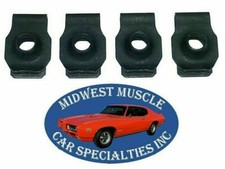 Nosr Ford Mercury Body Fender Frame Grille 38-16 Bolt U Clip Panel J Nut 4pcs J
