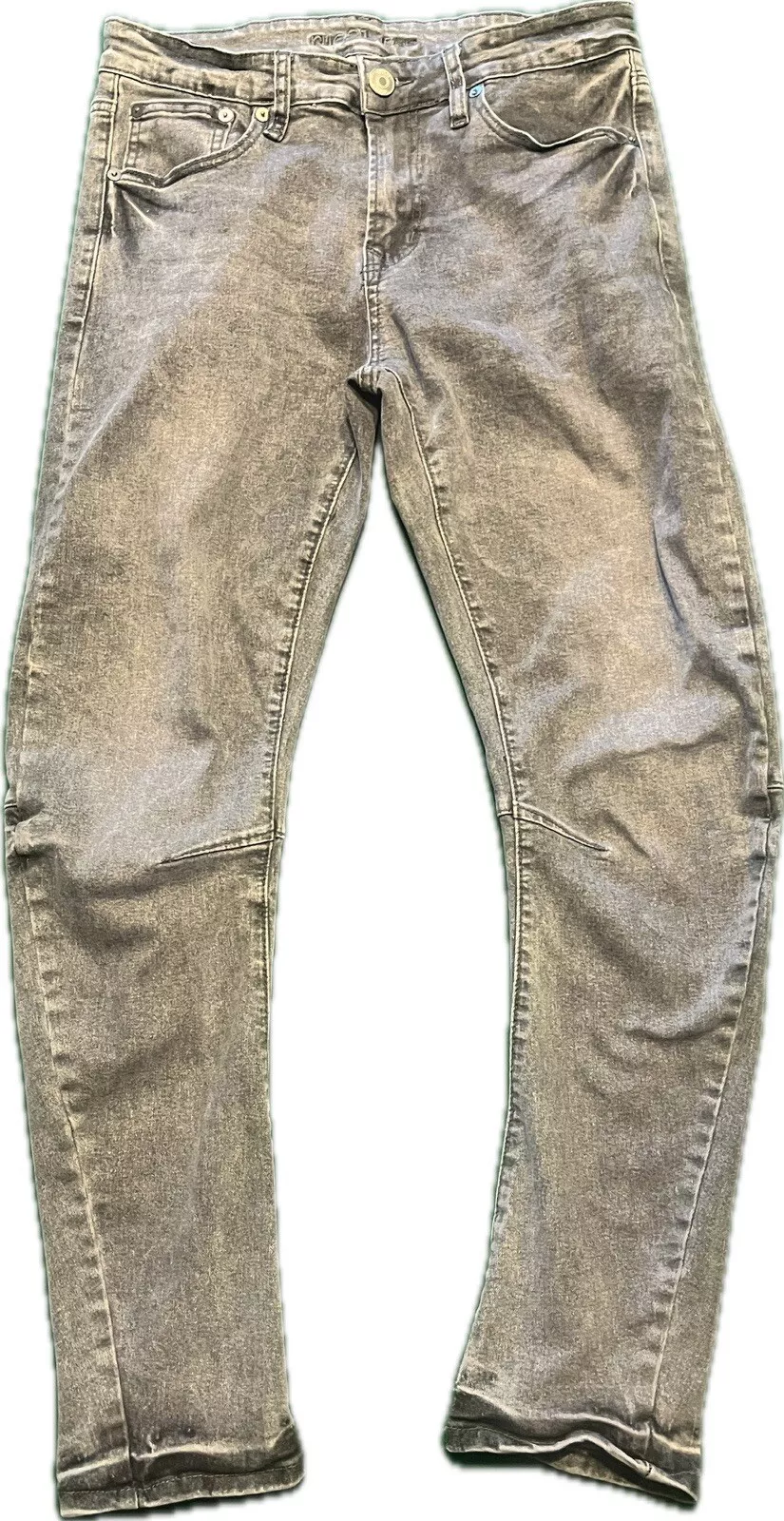 Jean Rue21 Skinny Arc Supreme Flex 30x30 délavé noir gris urbain street wear