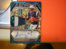 2018 SPECTRA NEON BLUE SONY MICHEL 2CLR PATCH JERSEY AUTOGRAPH ASPIRING 38/49 ~ 