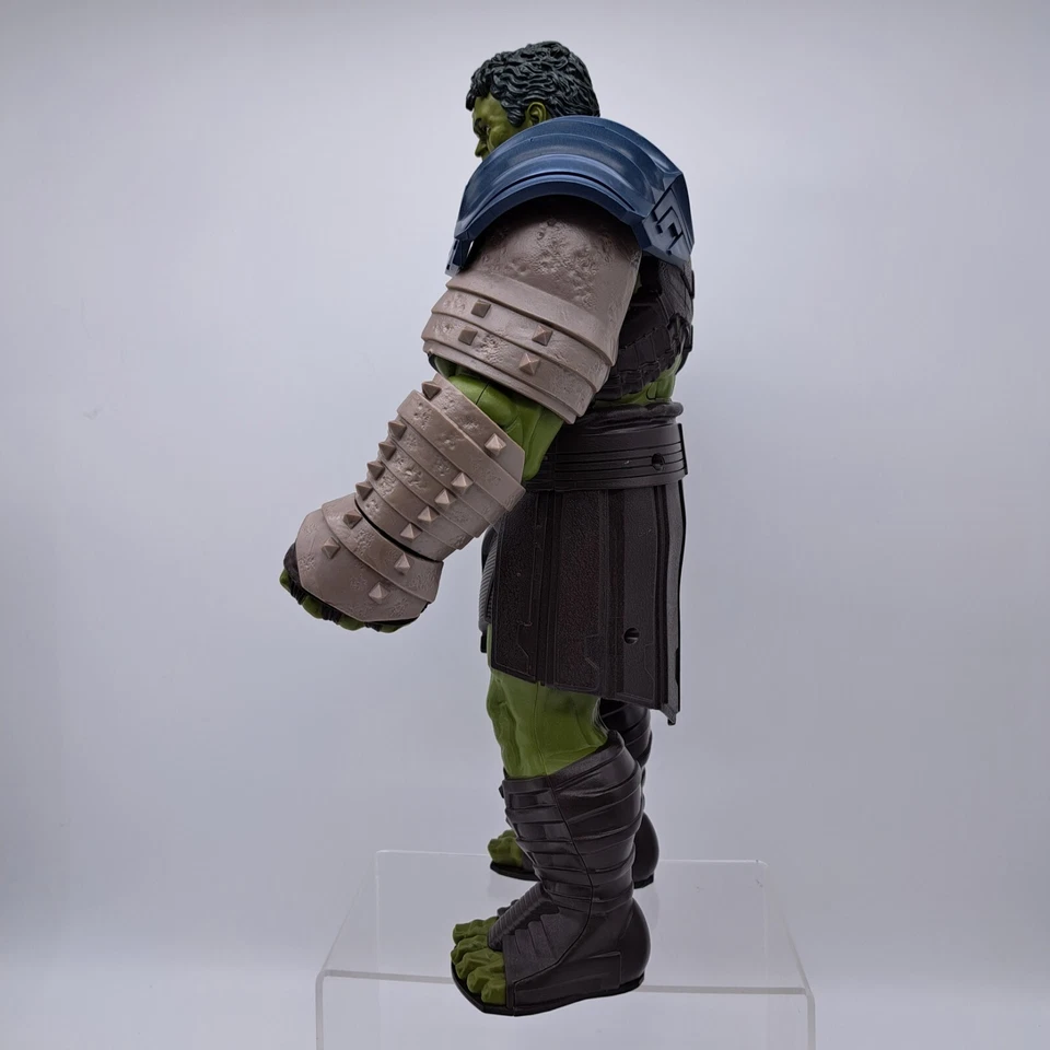 Figura parlante Hasbro Marvel Thor Ragnarok Gladiador Hulk 13" figura probada Foto 3 de 4