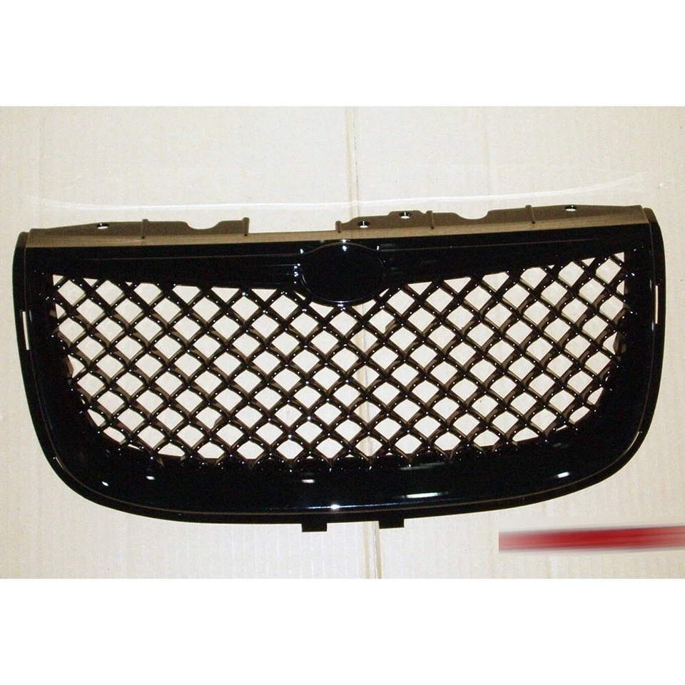 Front Grille Fits for 1999-2004 Chrysler 300M 4DR Sedan Black Mesh Hood Grill Foto 4 de 4