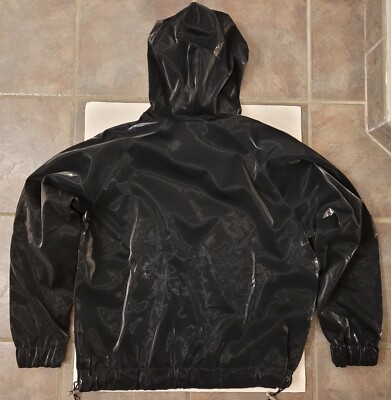 $300 Adidas Originals Blue Version Luxe High Shine Hoodie Unisex