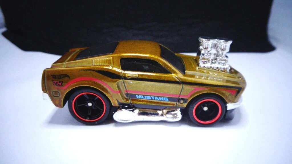 Hot Wheels 2018 Super Treasure Hunt 68 Mustang Gold STH Loose eBay