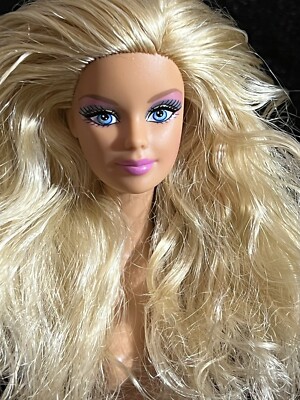 Blonde/Blue Eyes-Mattel barbie doll-Beach Feet-Nude for OOAK-Q-18 | eBay