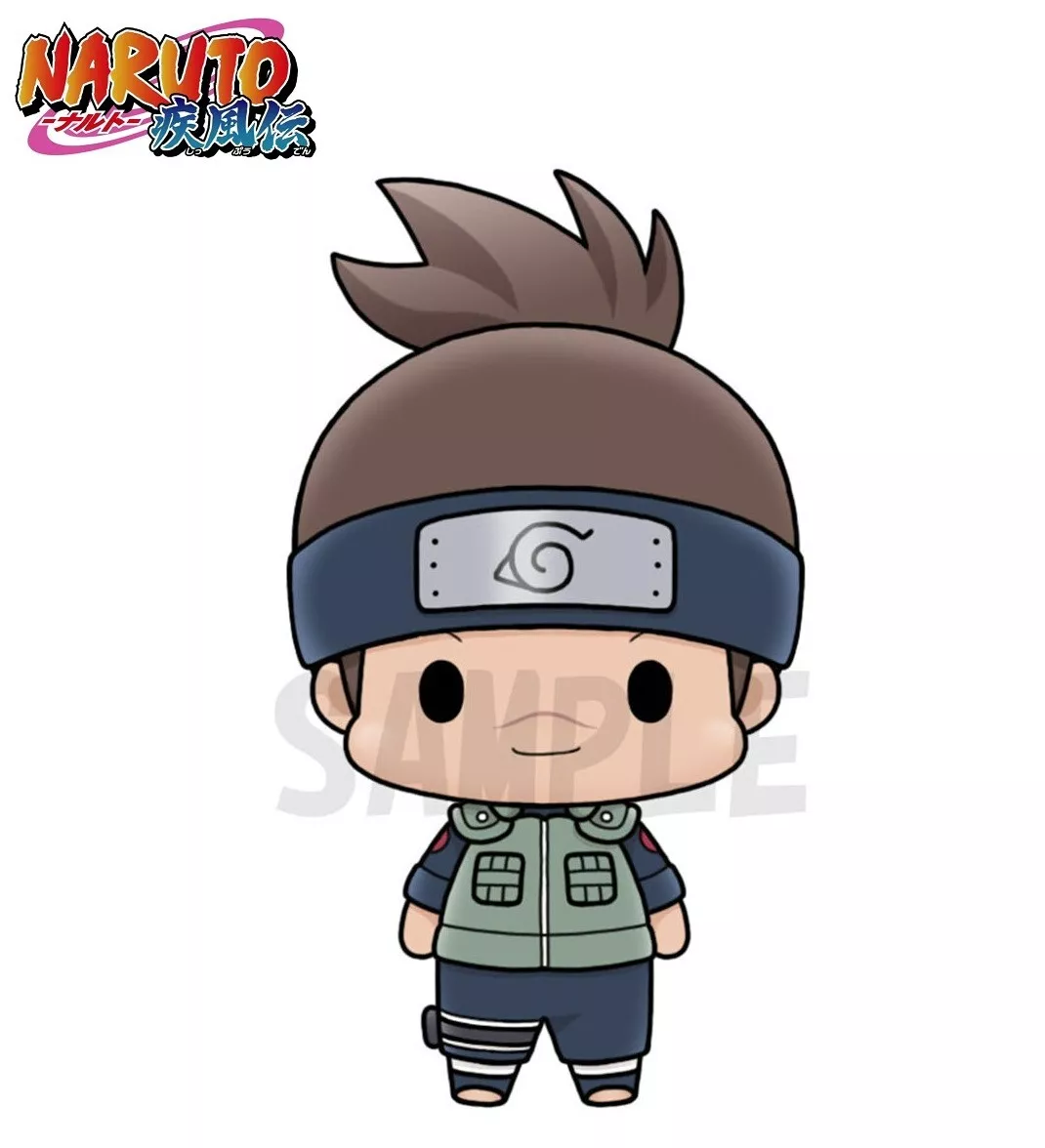 MegaHouse Chokorin Mascot NARUTO Shippuden Vol 3 Mini Figure Toy Iruka  Umino NEW