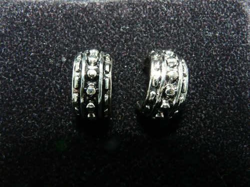 Boucles Argentées Superposées GM13 Fleming - Ouverture 1/2 Pouce - Neuves Mexique
