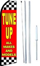 Tune Up All Makes And Models Swooper Flag With Complete Hybrid Pole set