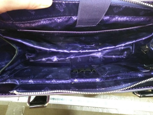 Younique Presenter Tote Purple Makeup Bag/ Handbag purse pocketbook - 第 6/6 張圖片