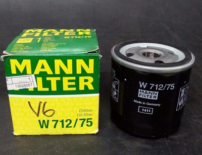 MANN FILTER oil filter W 712/75 for CHEVROLET DAEWOO IRMSCHER LADA LOTUS OPEL
