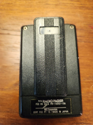 Vintage NEC Pagers, Tone Only, Model PR-150V2-10A, Lot of 5