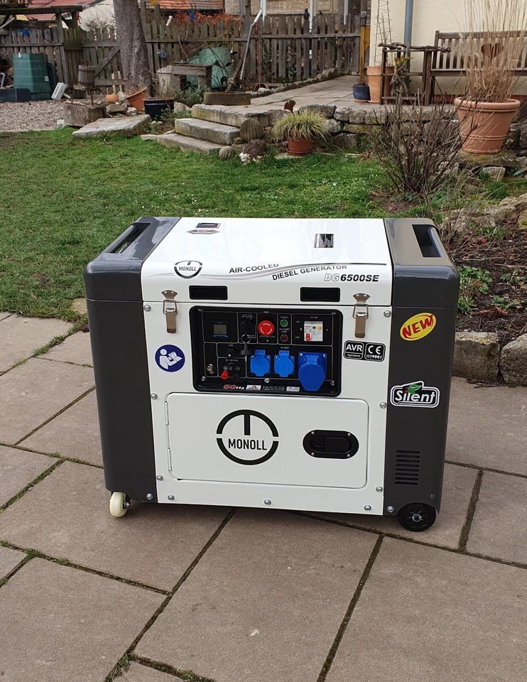 Diesel Notstromaggregat - MONOLL 230V 5kW 7kVA 10PS Motor - Bild 2 von 4